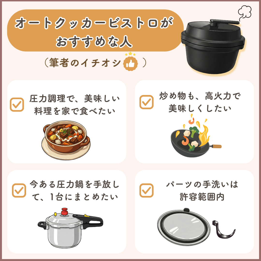 図解オートクッカービストロがおすすめな人