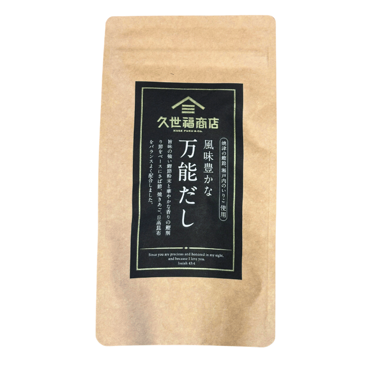 foodable(フーダブル)で届いた、久世福万能だし