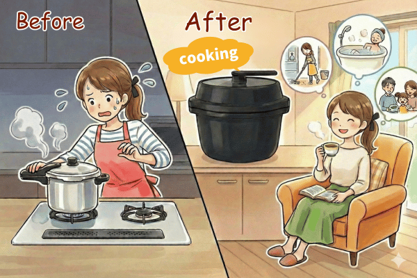 オートクッカービストロ導入のBeforeとAfter