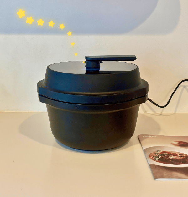 オートクッカービストロがキッチンに置いてある